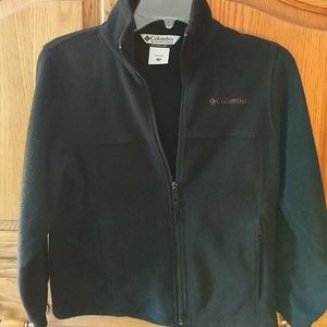 Columbia black kids fleece